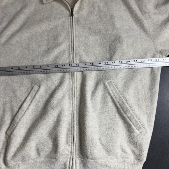 Tommy Bahama Jacket Mens Large Beige Full Zip - Picture 5 of 6